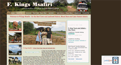 Desktop Screenshot of fkingsmsafiri.com